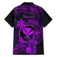 hawaii-family-matching-tank-maxi-dress-and-hawaiian-shirt-ukulele-mix-polynesian-plumeria-purple-version