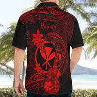 hawaii-hawaiian-shirt-ukulele-mix-polynesian-plumeria-red-version