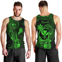 hawaii-men-tank-top-ukulele-mix-polynesian-plumeria-green-version