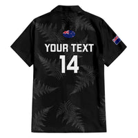Custom New Zealand Silver Fern Rugby Family Matching Summer Maxi Dress and Hawaiian Shirt 2023 Go Aotearoa Champions World Cup LT14 - Polynesian Pride