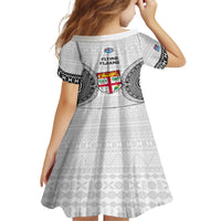 Fiji Rugby Family Matching Off Shoulder Maxi Dress and Hawaiian Shirt 2023 Go Champions World Cup Fijian Tapa Pattern LT14 - Polynesian Pride