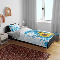 New Zealand Autism Awareness Month Bedding Set Takiwatanga Maori Lizard With Sunflower