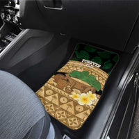 Bula Fiji Kava Bowl Car Mats Fijian Tapa Cloth Vintage Vibe