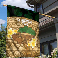 Bula Fiji Kava Bowl Garden Flag Fijian Tapa Cloth Vintage Vibe