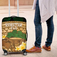 Bula Fiji Kava Bowl Luggage Cover Fijian Tapa Cloth Vintage Vibe