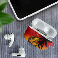 Custom Papua New Guinea Cricket AirPods Case PNG Barramundis - Polynesian Pride