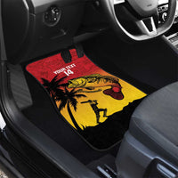 Custom Papua New Guinea Cricket Car Mats PNG Barramundis - Polynesian Pride