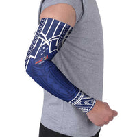 Custom Samoa Cricket Arm Sleeves Go Champions Samoan - Polynesian Pride