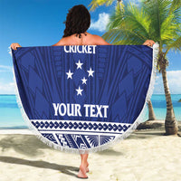 Custom Samoa Cricket Beach Blanket Go Champions Samoan - Polynesian Pride