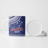 Custom Samoa Cricket Ceramic Mug Go Champions Samoan - Polynesian Pride