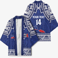 Custom Samoa Cricket Kimono Go Champions Samoan - Polynesian Pride