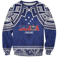 Custom Samoa Cricket Sweatshirt Go Champions Samoan - Polynesian Pride