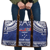 Custom Samoa Cricket Travel Bag Go Champions Samoan - Polynesian Pride
