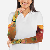 Personalised Papua New Guinea Independence Day Arm Sleeves One People One Nation One Country