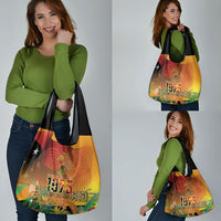 Papua New Guinea Independence Day Grocery Bag One People One Nation One Country