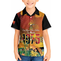 Personalised Papua New Guinea Independence Day Hawaiian Shirt One People One Nation One Country