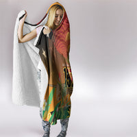 Papua New Guinea Independence Day Hooded Blanket One People One Nation One Country
