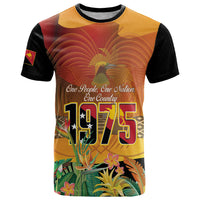 Personalised Papua New Guinea Independence Day T Shirt One People One Nation One Country