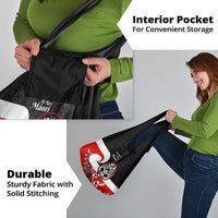 Te Reo Maori New Zealand Grocery Bag Kia Kaha Maori Fern With Tino Rangatiratanga