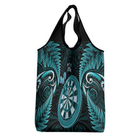 New Zealand Darts Grocery Bag Happiness Is A Tight Threesome Maori Turquoise
