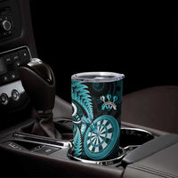 New Zealand Darts Tumbler Cup Happiness Is A Tight Threesome Maori Turquoise