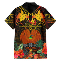 Papua New Guinea Chimbu Province Kid Hawaiian Shirt Papua Niugini Coat Of Arms With Flag Style LT14 - Polynesian Pride