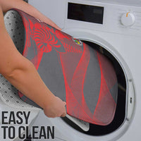 Custom New Caledonia Football Bathroom Set Allez Les Cagous Grey Version - Polynesian Pride