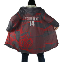 Custom New Caledonia Football Cloak Allez Les Cagous Grey Version - Polynesian Pride