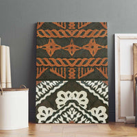 Bula Fiji Tapa Canvas Wall Art Fijian Masi Vintage Vibes - Polynesian Pride