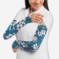 Karakarawa Bula Fiji Arm Sleeves Fijian Tapa Seamless Hibiscus - Polynesian Pride