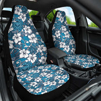 Karakarawa Bula Fiji Car Seat Cover Fijian Tapa Seamless Hibiscus - Polynesian Pride