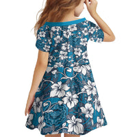 Karakarawa Bula Fiji Family Matching Off Shoulder Maxi Dress and Hawaiian Shirt Fijian Tapa Seamless Hibiscus - Polynesian Pride