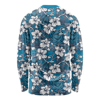 Karakarawa Bula Fiji Long Sleeve Shirt Fijian Tapa Seamless Hibiscus - Polynesian Pride