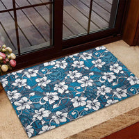 Karakarawa Bula Fiji Rubber Doormat Fijian Tapa Seamless Hibiscus - Polynesian Pride