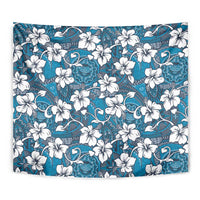 Karakarawa Bula Fiji Tapestry Fijian Tapa Seamless Hibiscus - Polynesian Pride