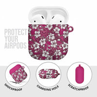 Piqi Bula Fiji AirPods Case Fijian Tapa Seamless Hibiscus - Polynesian Pride