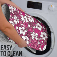 Piqi Bula Fiji Bathroom Set Fijian Tapa Seamless Hibiscus - Polynesian Pride