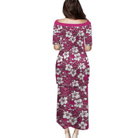 Piqi Bula Fiji Puletasi Fijian Tapa Seamless Hibiscus - Polynesian Pride