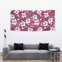 Piqi Bula Fiji Tapestry Fijian Tapa Seamless Hibiscus - Polynesian Pride