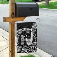 Black Hawaii Ikaika Warrior Garden Flag Hawaiian Power