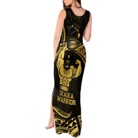 Gold Hawaii Ikaika Warrior Tank Maxi Dress Hawaiian Power