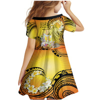 Polynesia Easter Day Family Matching Mermaid Dress and Hawaiian Shirt He Is Risen Lilium Longiflorum Polynesian Pattern