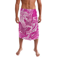Personalised Polynesia Breast Cancer Awareness Lavalava Think Pink Ribbon Polynesian Butterflies