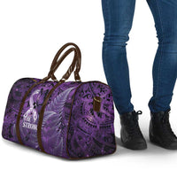 Lupus Awareness Month New Zealand Travel Bag Be Strong Warrior Maori Silver Fern