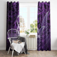 Lupus Awareness Month New Zealand Window Curtain Be Strong Warrior Maori Silver Fern