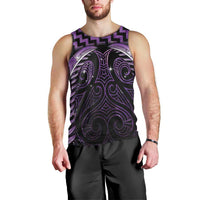 Purple Matariki New Zealand Men Tank Top Maori Poutama Galaxy Vibes