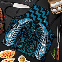 Blue Matariki New Zealand Apron Maori Poutama Galaxy Vibes - Polynesian Pride