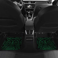 Green Matariki New Zealand Car Mats Maori Poutama Galaxy Vibes