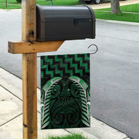 Green Matariki New Zealand Garden Flag Maori Poutama Galaxy Vibes