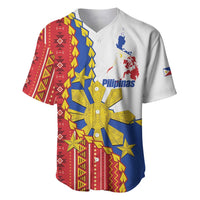 Philippines Independence Day Baseball Jersey Pilipinas Sun Stars Igorot Pattern